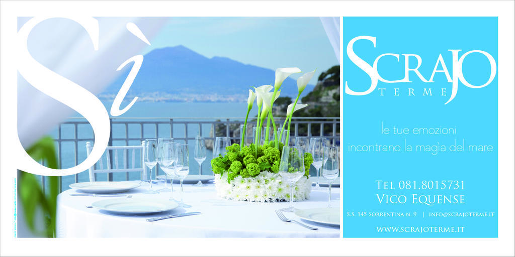Hotel Scrajo Wellness & Mineral Spa Neapolitan Riviera מראה חיצוני תמונה